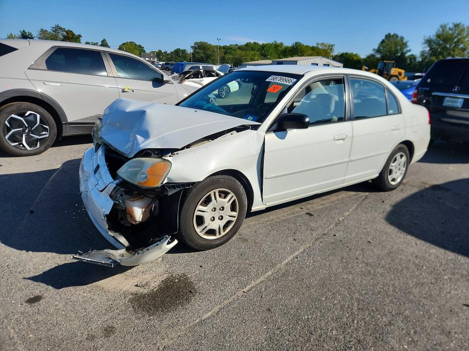 HONDA CIVIC 2002 с VIN 2HGES16532H604313 - Снимка от търг