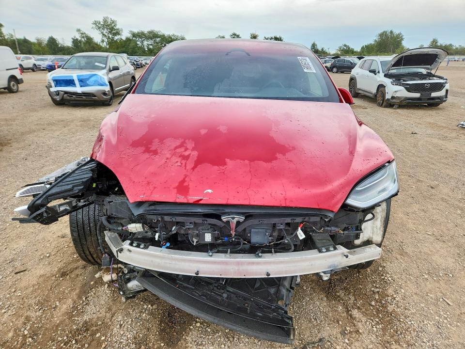 Photo 5 from auction – 2022 TESLA MODEL X with VIN 7SAXCDE51NF363923