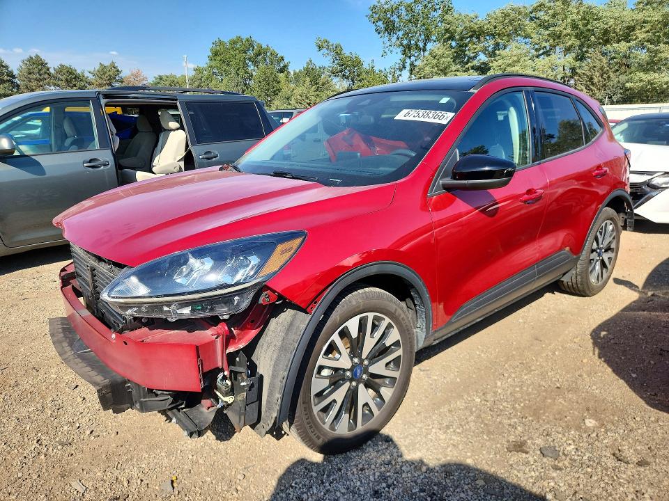 FORD ESCAPE 2020 with VIN 1FMCU9BZ2LUC51127 - Photo from auction