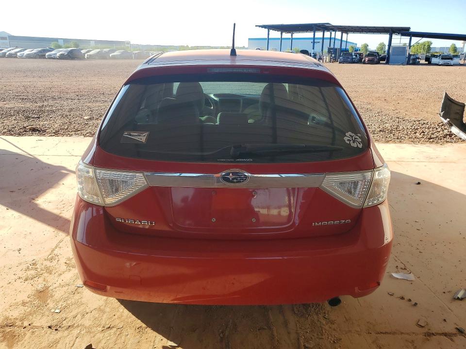 Photo 6 from auction – 2008 SUBARU IMPREZA with VIN JF1GH61688H830161