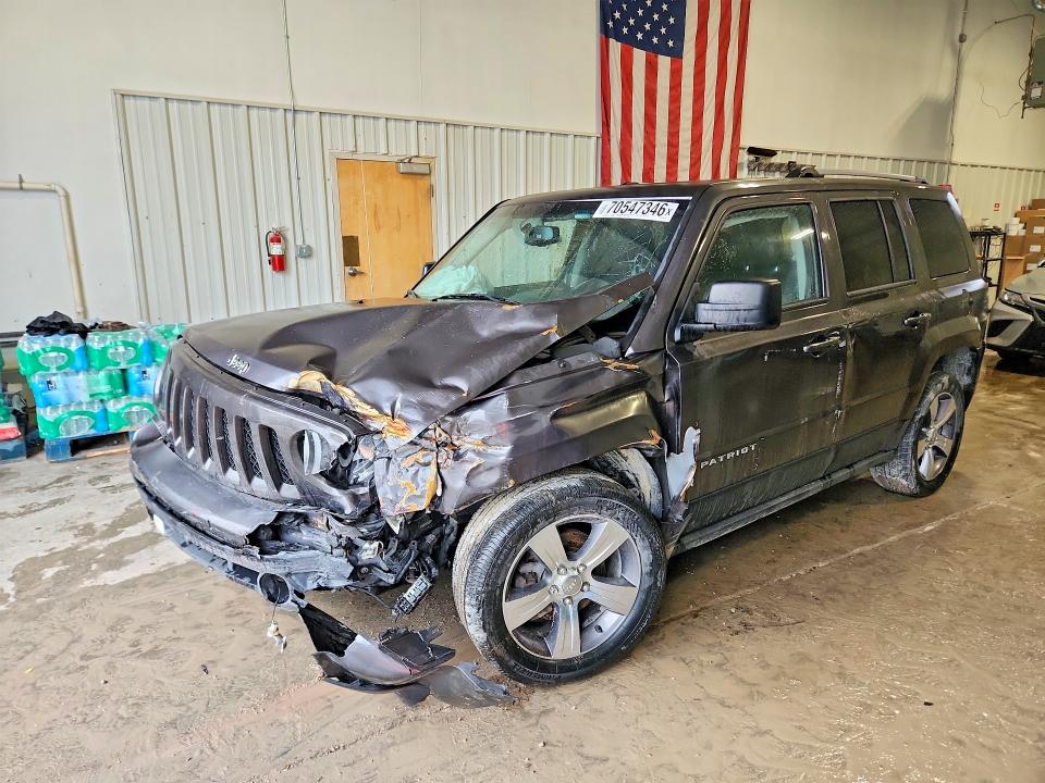 JEEP PATRIOT 2017 with VIN 1C4NJPFA2HD202502 - Photo from auction