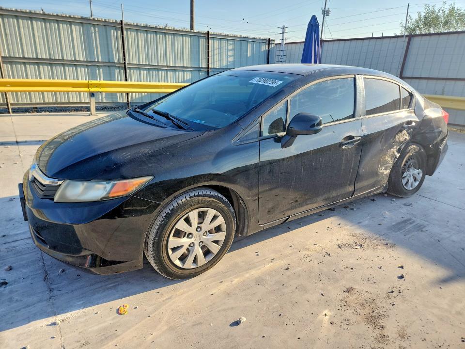 HONDA CIVIC 2012 с VIN 19XFB2F5XCE303429 - Снимка от търг
