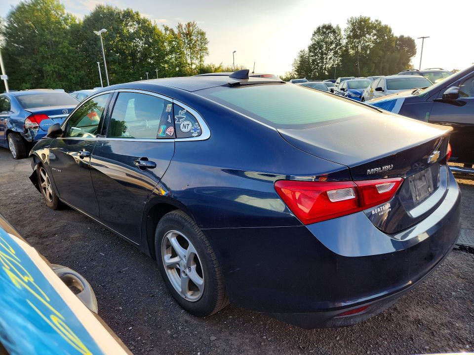 Photo 2 from auction – 2017 CHEVROLET MALIBU with VIN 1G1ZB5ST6HF290624