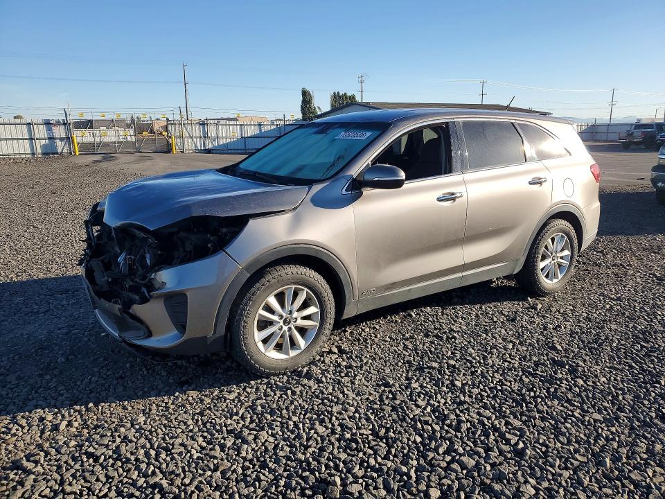 KIA SORENTO 2019 with VIN 5XYPGDA5XKG456161 - Photo from auction