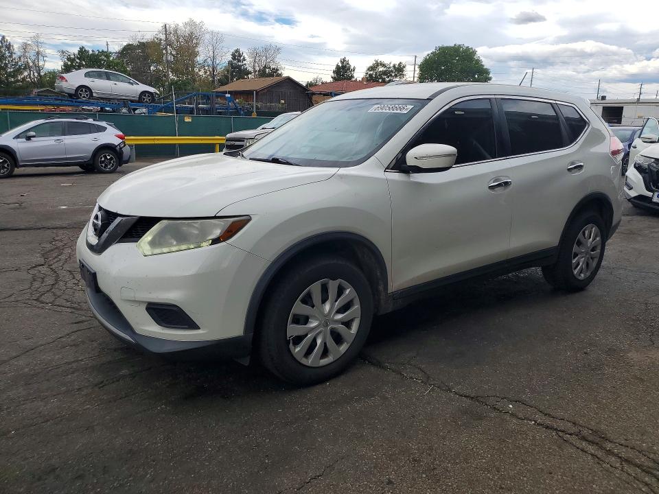 NISSAN ROGUE 2015 с VIN KNMAT2MV7FP569148 - Фото с аукциона