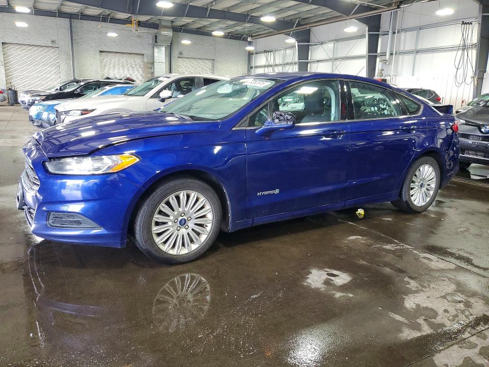 FORD FUSION 2013 with VIN 3FA6P0LU8DR249470 - Photo from auction