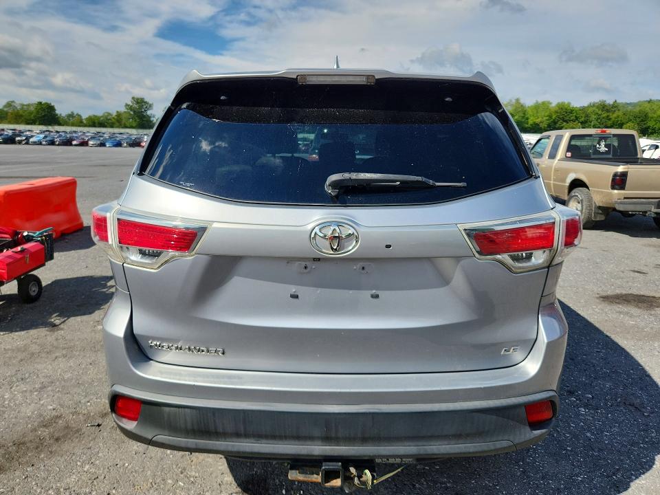 Photo 6 from auction – 2014 TOYOTA HIGHLANDER with VIN 5TDZKRFH9ES023218