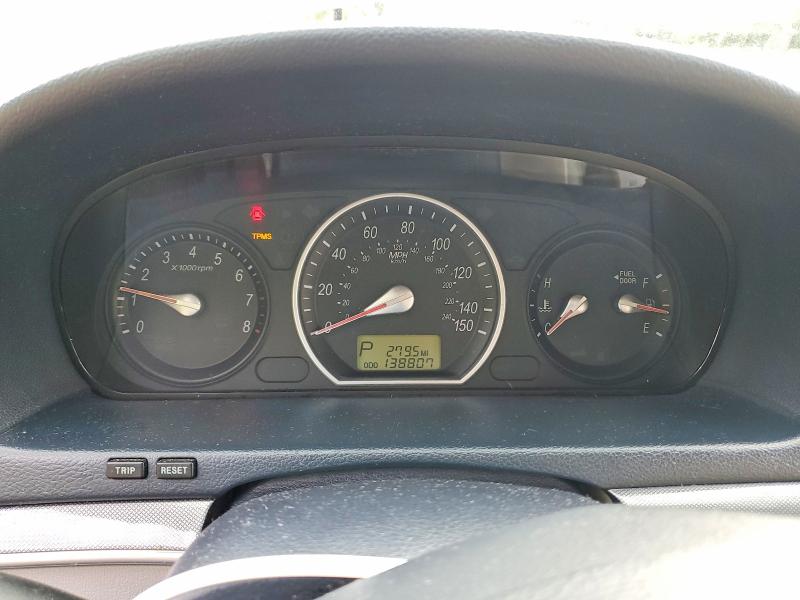 Photo 9 from auction – 2008 HYUNDAI SONATA with VIN 5NPET46CX8H305221