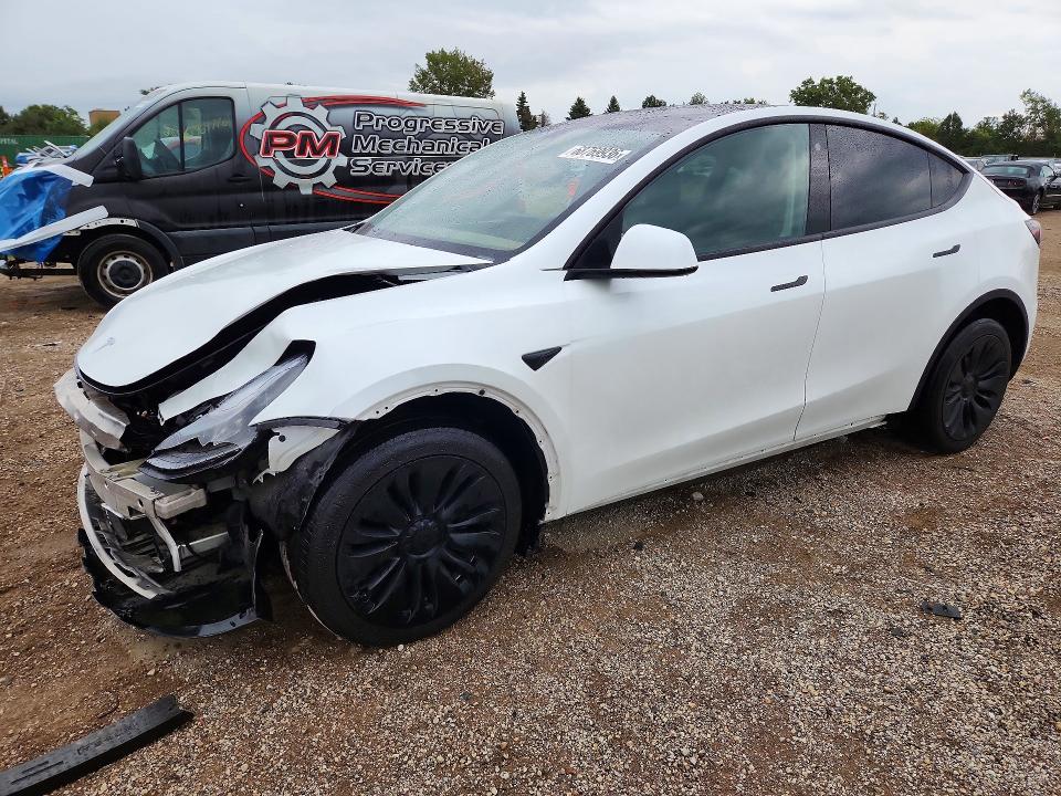 TESLA MODEL Y 2023 с VIN 7SAYGDEE5PF693124 - Снимка от търг