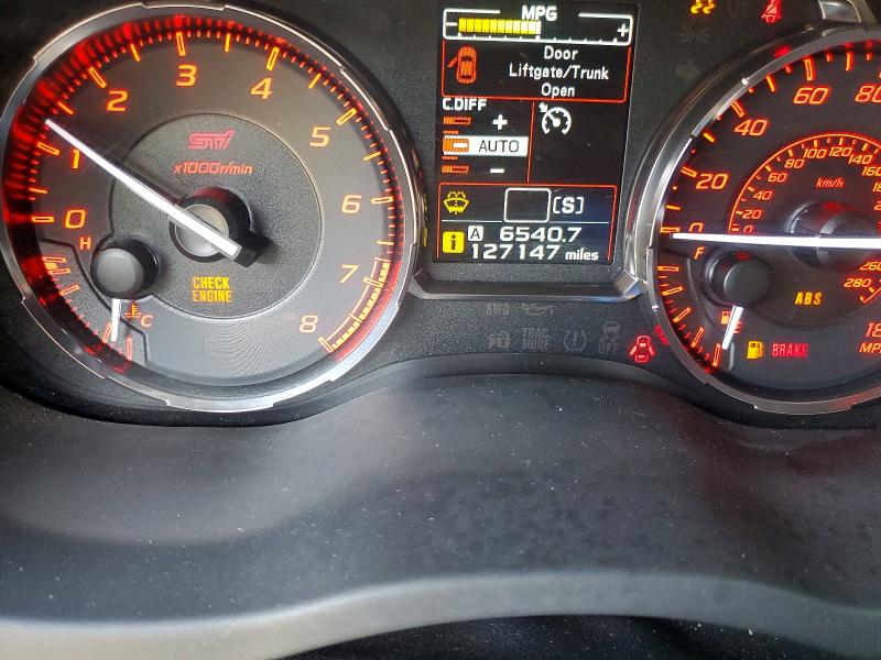 Photo 9 from auction – 2016 SUBARU WRX with VIN JF1VA2M61G9801691