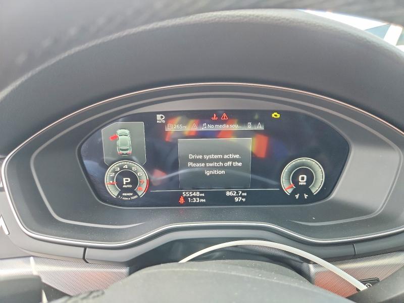 Photo 9 from auction – 2021 AUDI A5 with VIN WAUEACF59MA002527