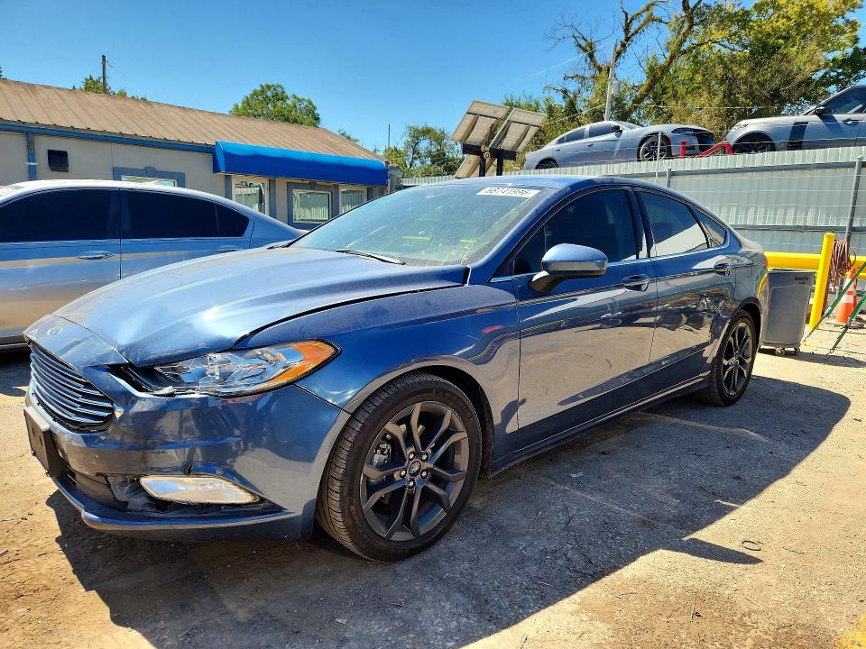 FORD FUSION 2018 with VIN 3FA6P0H70JR115017 - Photo from auction