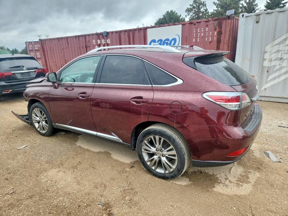 Photo 2 from auction – 2013 LEXUS RX 350 with VIN 2T2BK1BA7DC203926