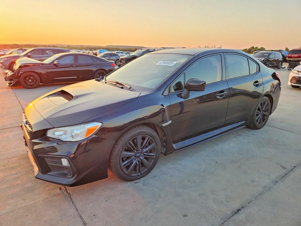 SUBARU WRX 2018 with VIN JF1VA1A66J9802583 - Photo from auction