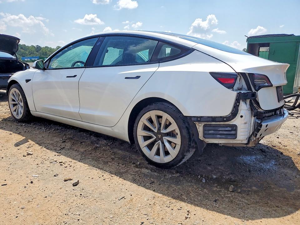 Photo 2 from auction – 2022 TESLA MODEL 3 with VIN 5YJ3E1EA2NF368694