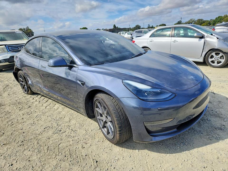 Photo 4 from auction – 2023 TESLA MODEL 3 with VIN 5YJ3E1EA7PF460189