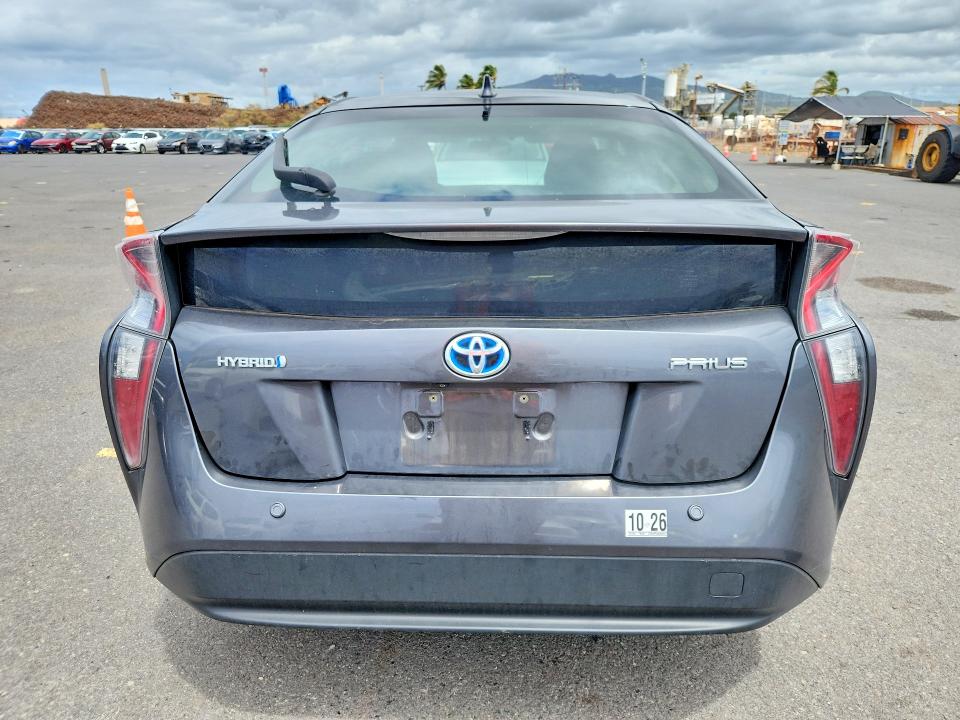 Photo 6 from auction – 2016 TOYOTA PRIUS with VIN JTDKARFU8G3009316