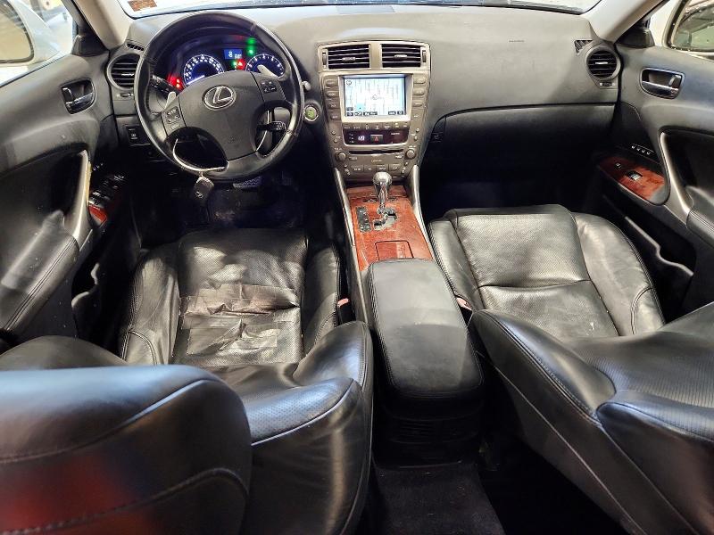 Photo 8 from auction – 2008 LEXUS IS with VIN JTHCK262085016658