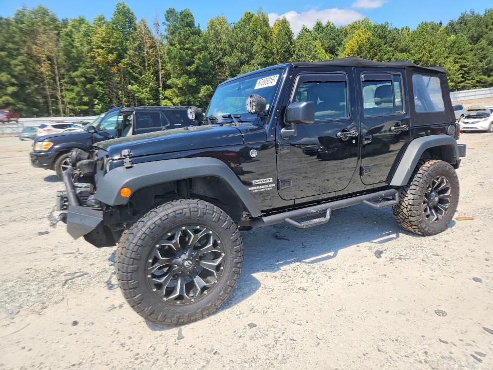 2017 JEEP WRANGLER UNLIMITED - Търг №67895016