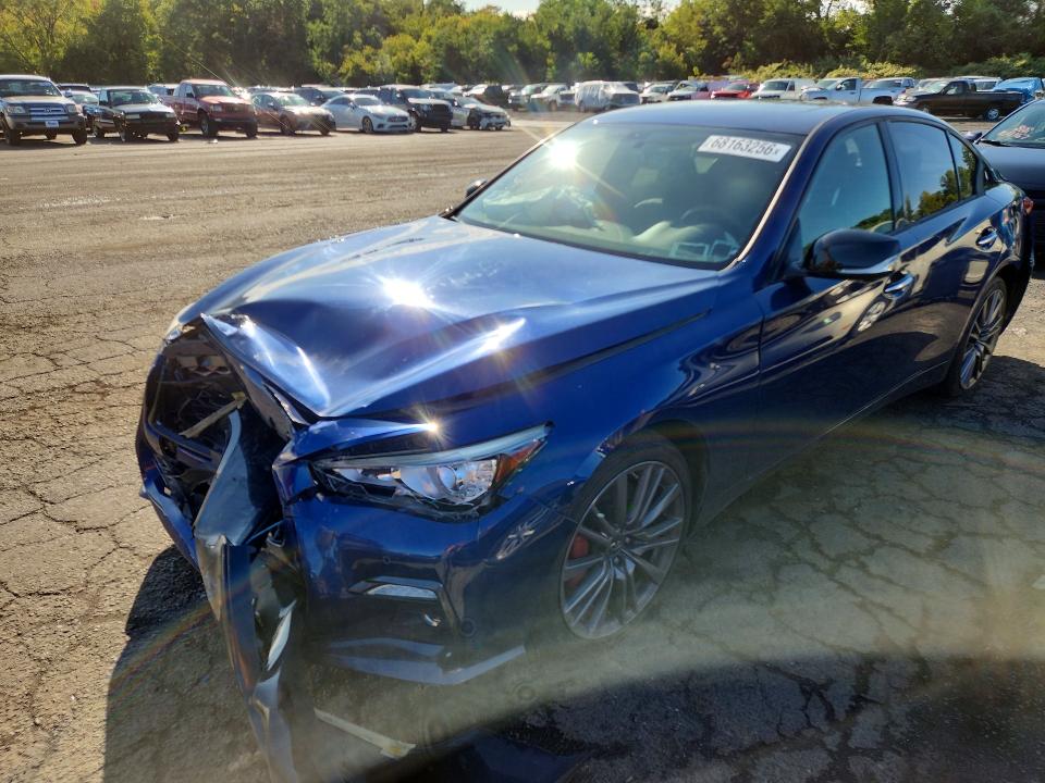 Снимка 1 от търг – 2018 INFINITI Q50 с VIN JN1FV7ARXJM481714