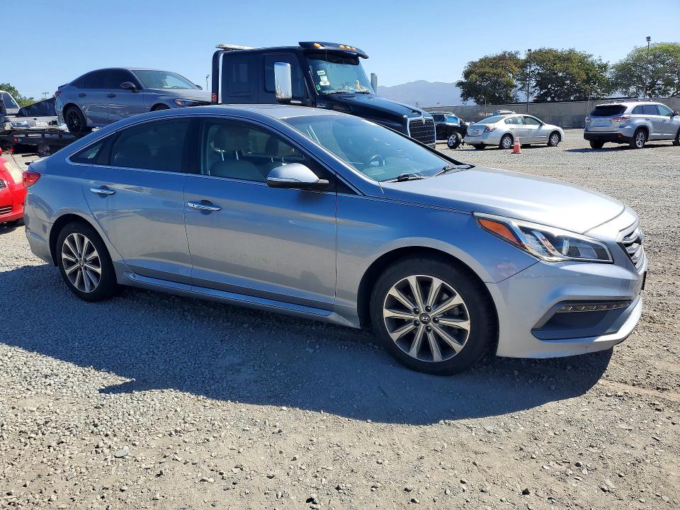 Photo 4 from auction – 2017 HYUNDAI SONATA with VIN 5NPE34AF5HH456212