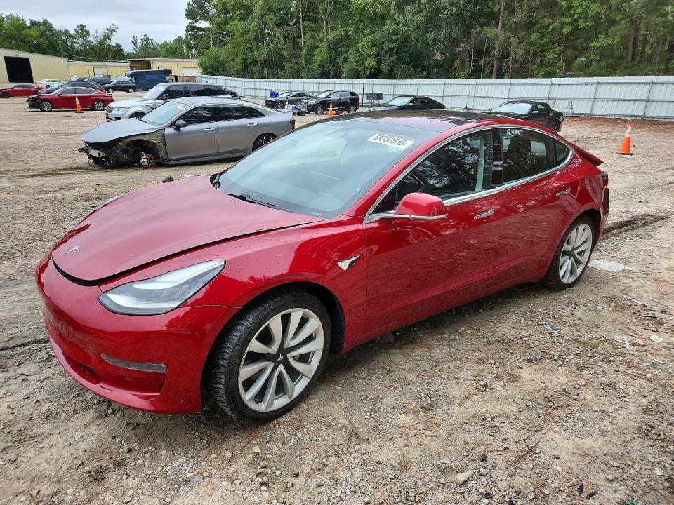 Foto 1 de la subasta – 2018 TESLA MODEL 3 con VIN 5YJ3E1EA0JF018023