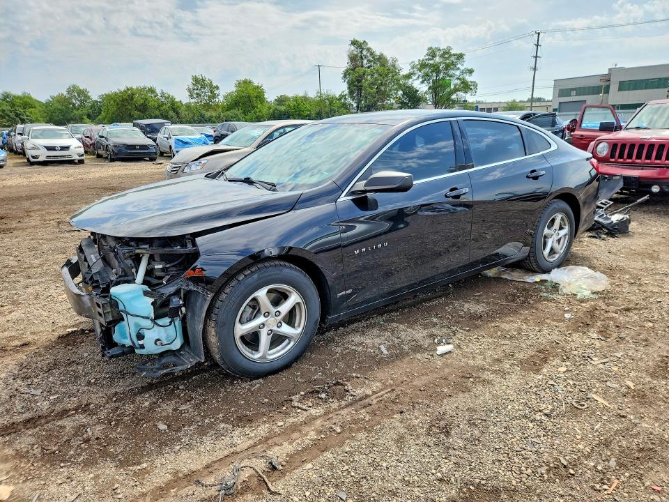CHEVROLET MALIBU 2018 with VIN 1G1ZB5ST5JF285095 - Photo from auction