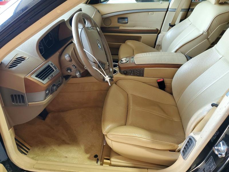 Photo 7 from auction – 2003 BMW 745 with VIN WBAGN63483DR08806