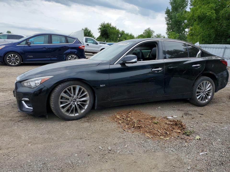 Photo 1 from auction – 2019 INFINITI Q50 with VIN JN1EV7AR2KM551493