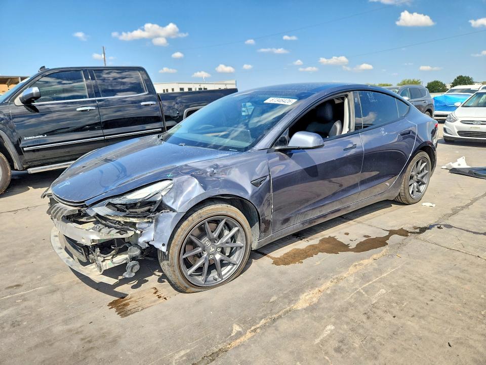 TESLA MODEL 3 2021 with VIN 5YJ3E1EB4MF019771 - Photo from auction