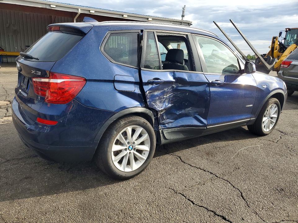 Foto 3 de la subasta – 2017 BMW X3 con VIN 5UXWX9C51H0T03073