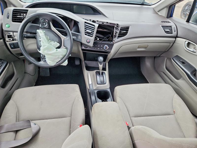 Photo 8 from auction – 2012 HONDA CIVIC with VIN 19XFB2F55CE075906