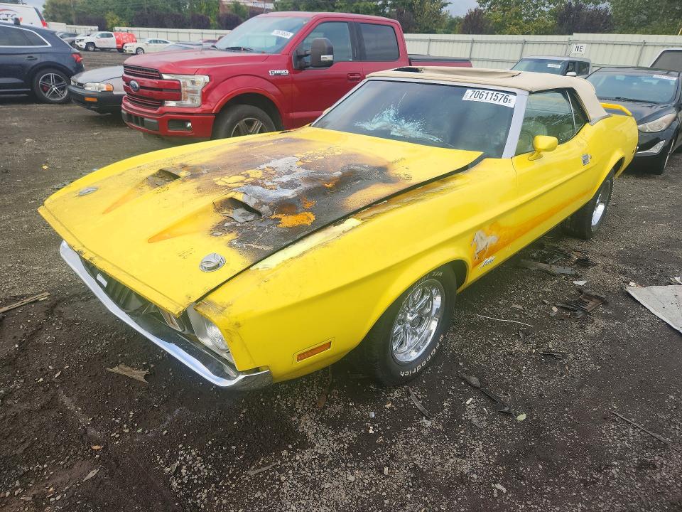 FORD MUSTANG 1973 مع رقم تعريف المركبة 3F03H134806 - صورة من المزاد