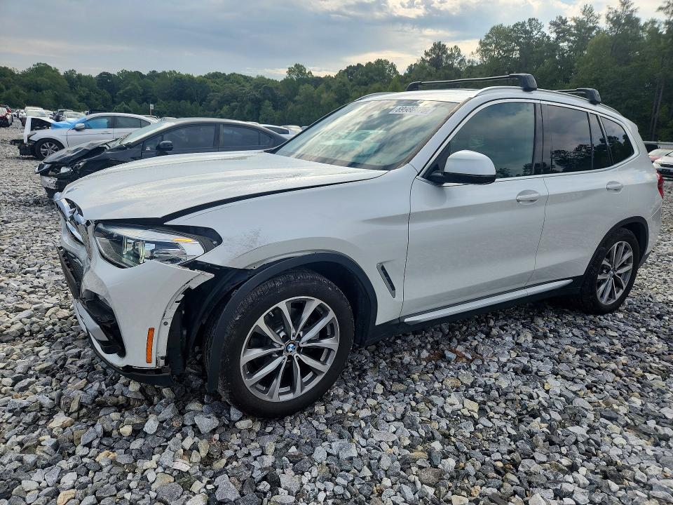 BMW X3 2019 with VIN 5UXTR7C58KLF37740 - Photo from auction