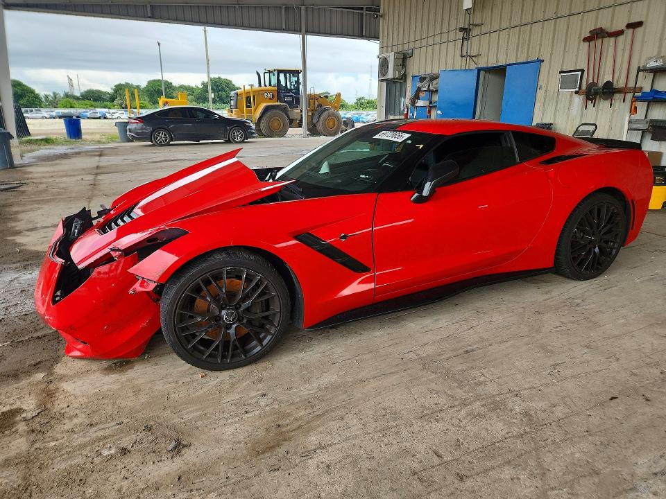 CHEVROLET CORVETTE 2015 with VIN 1G1YK2D76F5122074 - Photo from auction