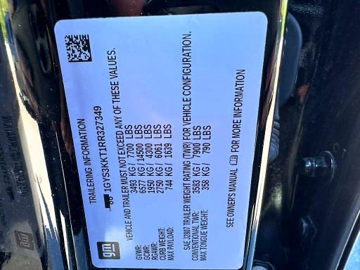 Photo 10 from auction – 2024 CADILLAC ESCALADE with VIN 1GYS3KKT1RR327349