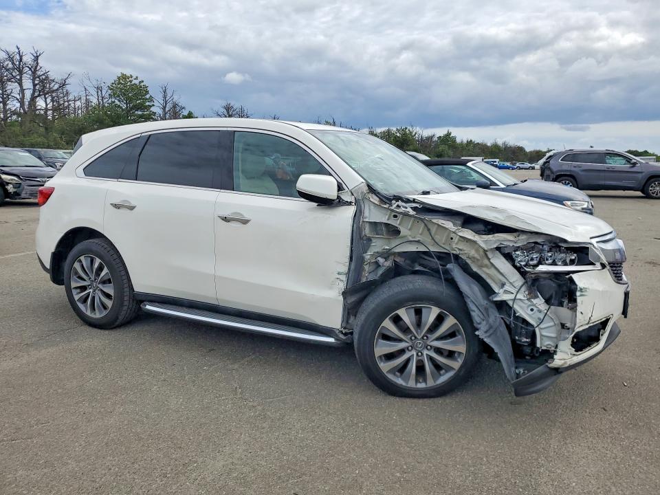Photo 4 from auction – 2015 ACURA MDX with VIN 5FRYD4H40FB024586