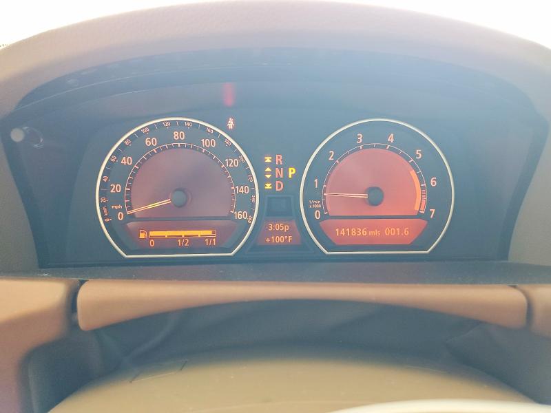 Photo 9 from auction – 2003 BMW 745 with VIN WBAGN63483DR08806