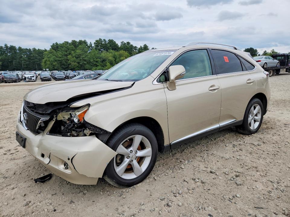 LEXUS RX 2012 with VIN 2T2BK1BA2CC151149 - Photo from auction