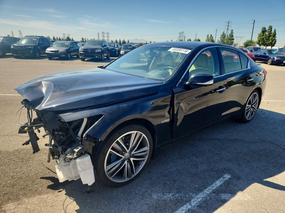 INFINITI Q50 2016 с VIN JN1AV7AP5GM490029 - Снимка от търг