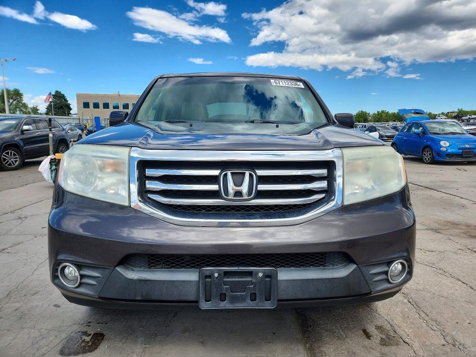 Photo 5 from auction – 2012 HONDA PILOT with VIN 5FNYF4H78CB047759