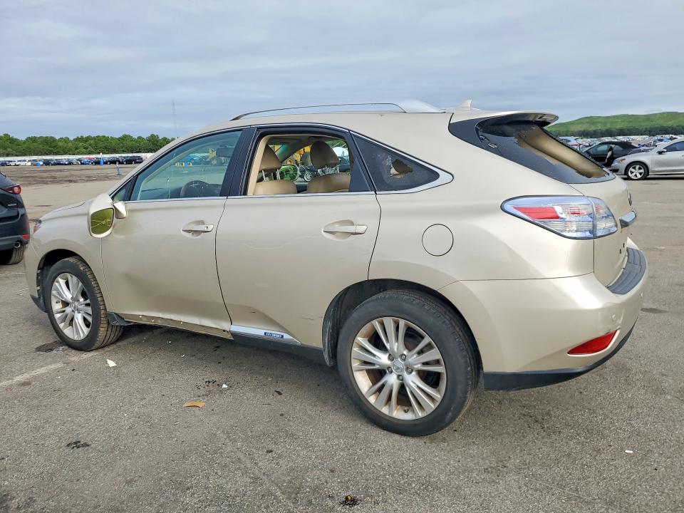 Photo 2 from auction – 2012 LEXUS RX with VIN JTJBC1BA5C2430379