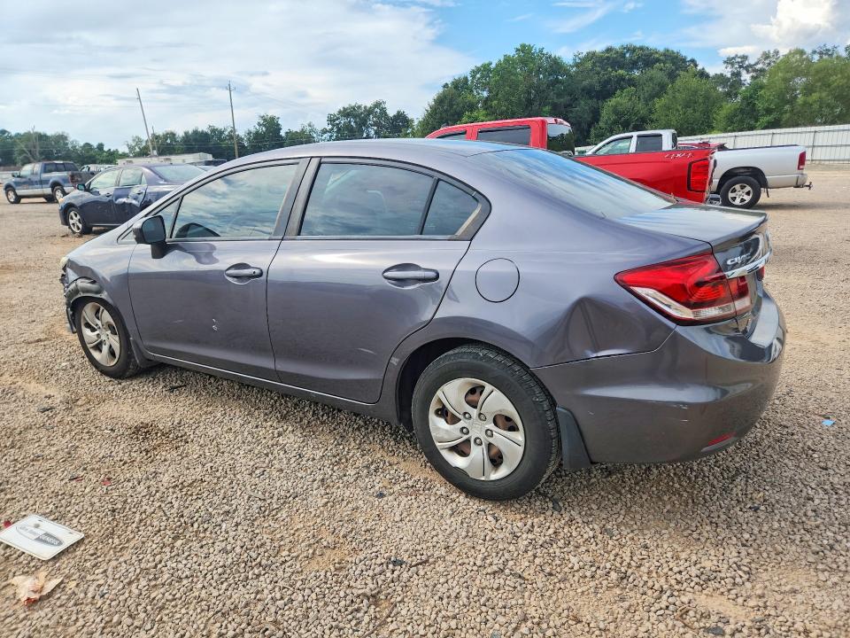 Photo 2 from auction – 2014 HONDA CIVIC with VIN 19XFB2F55EE054587