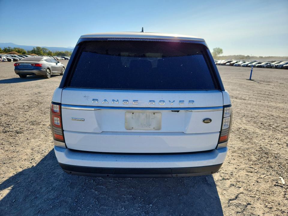 Photo 6 from auction – 2016 LAND ROVER RANGE ROVER with VIN SALGS2KF9GA252199