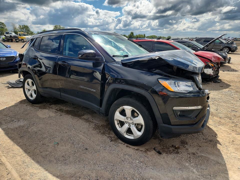 Photo 4 from auction – 2021 JEEP COMPASS with VIN 3C4NJDBB7MT566674