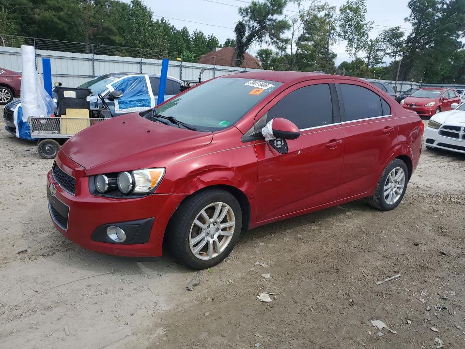 CHEVROLET SONIC 2016 with VIN 1G1JC5SH1G4117349 - Photo from auction