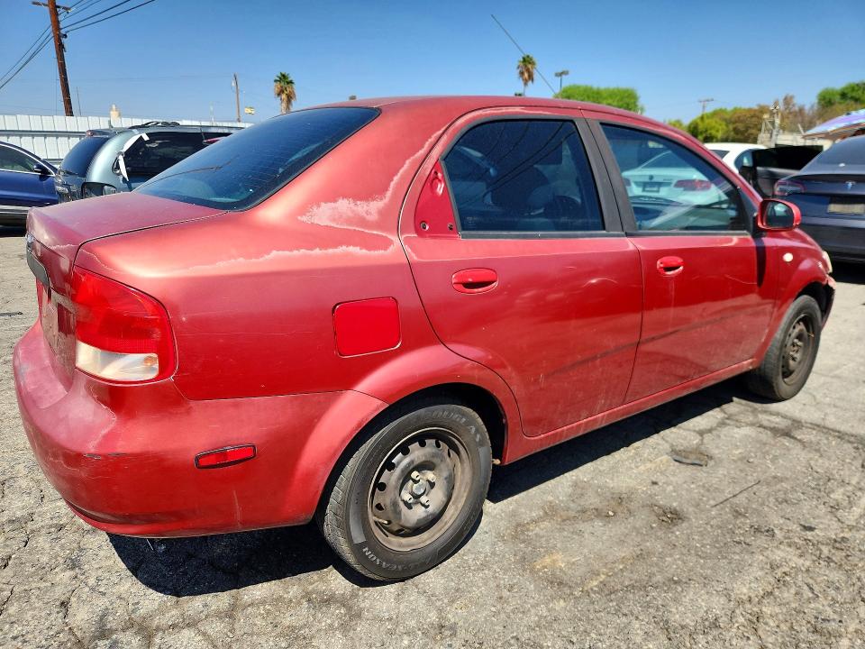 Photo 3 from auction – 2005 CHEVROLET AVEO with VIN KL1TD52655B328999