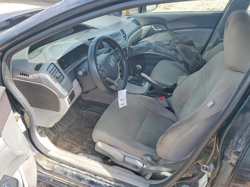Photo 7 from auction – 2012 HONDA CIVIC with VIN 2HGFB2E40CH056341