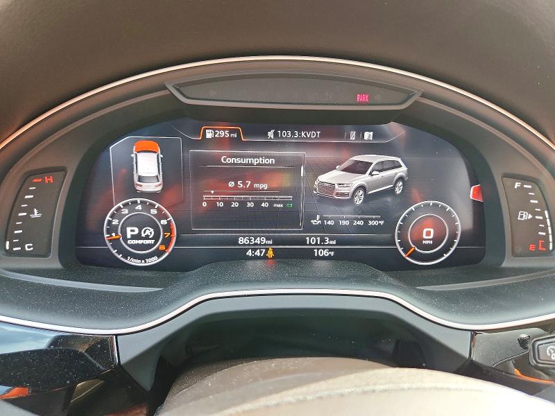 Photo 9 from auction – 2018 AUDI Q7 with VIN WA1VAAF76JD001820