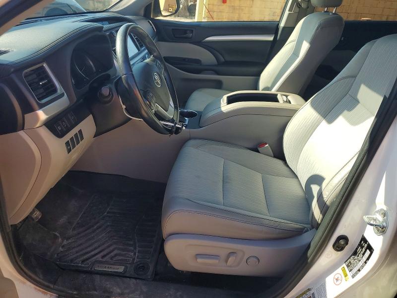 Photo 7 from auction – 2019 TOYOTA HIGHLANDER with VIN 5TDZZRFH7KS325324